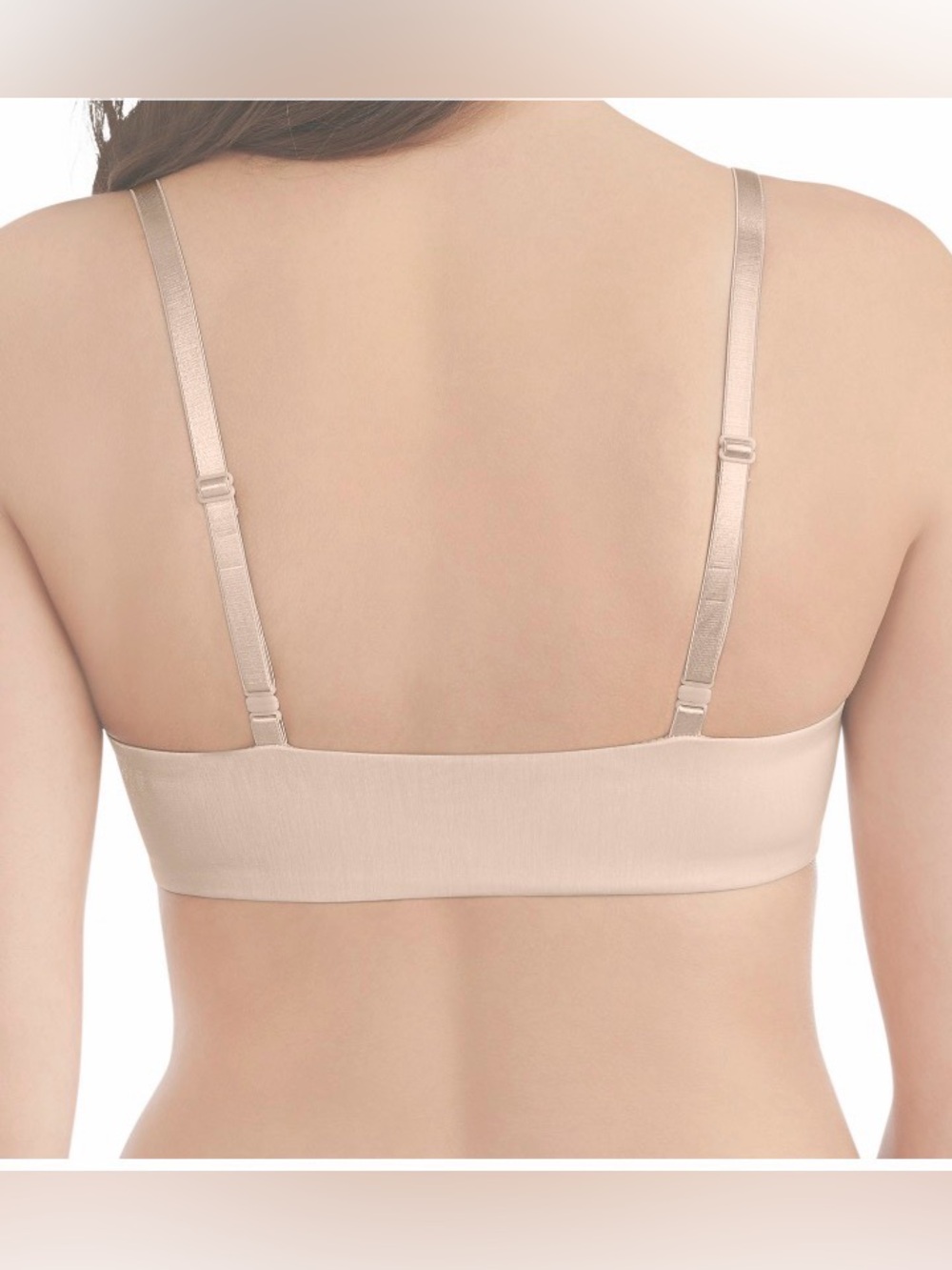 NWT Vanity Fair Illumination Front Close 75339 38C Nude Rose Quartz Convertible - Picture 4 of 9